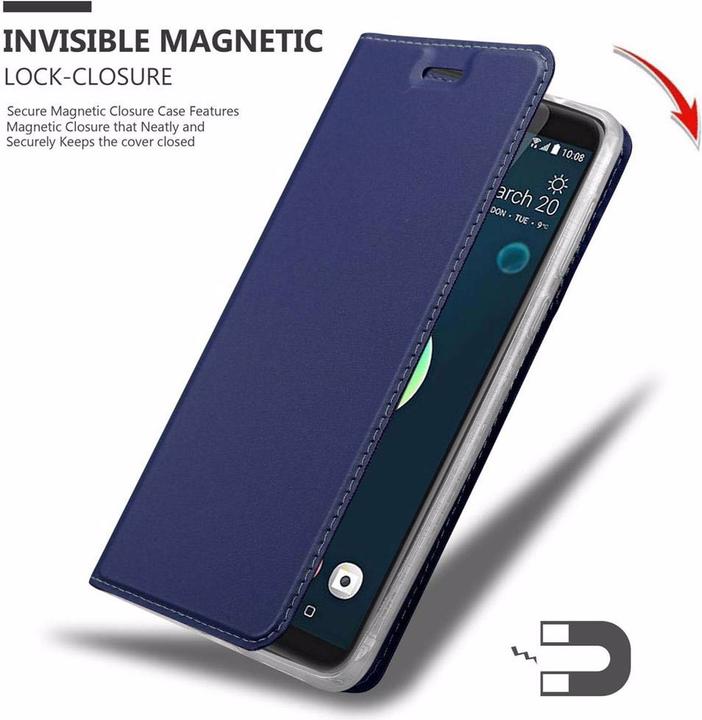 Produktbild Cadorabo Book Classy Style Cover (HTC Desire 12+)