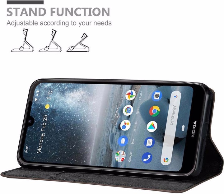 Produktbild Cadorabo Book Invisible Magnet Cover (Nokia 4.2)