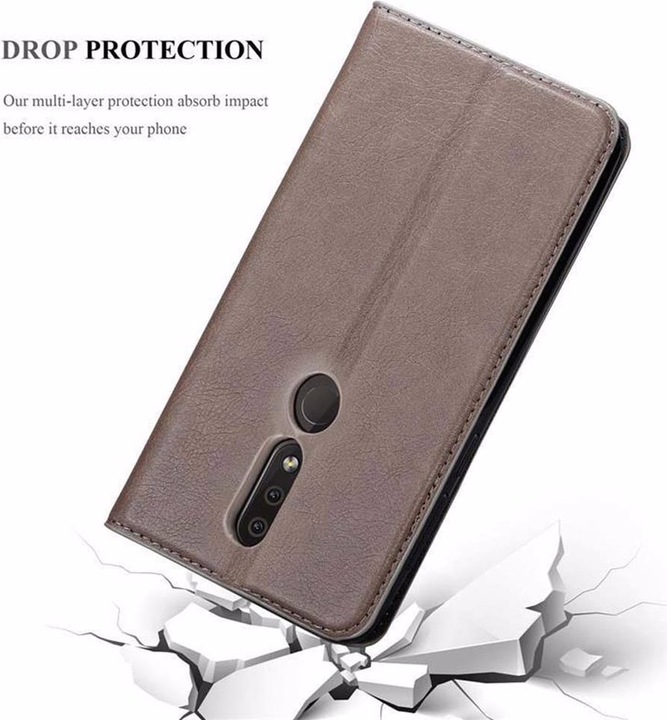 Produktbild Cadorabo Book Invisible Magnet Cover (Nokia 4.2)