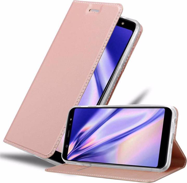 Actual product image Cadorabo Book Classy Style Cover (Samsung Galaxy A6+)