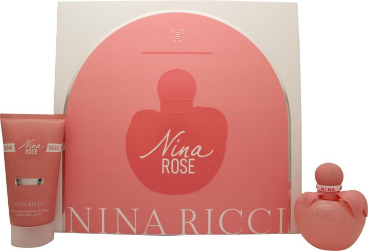 Produktbild Nina Ricci Nina Rose Gift Set 50ml EDT + 75ml Body Lotion (Parfum set)
