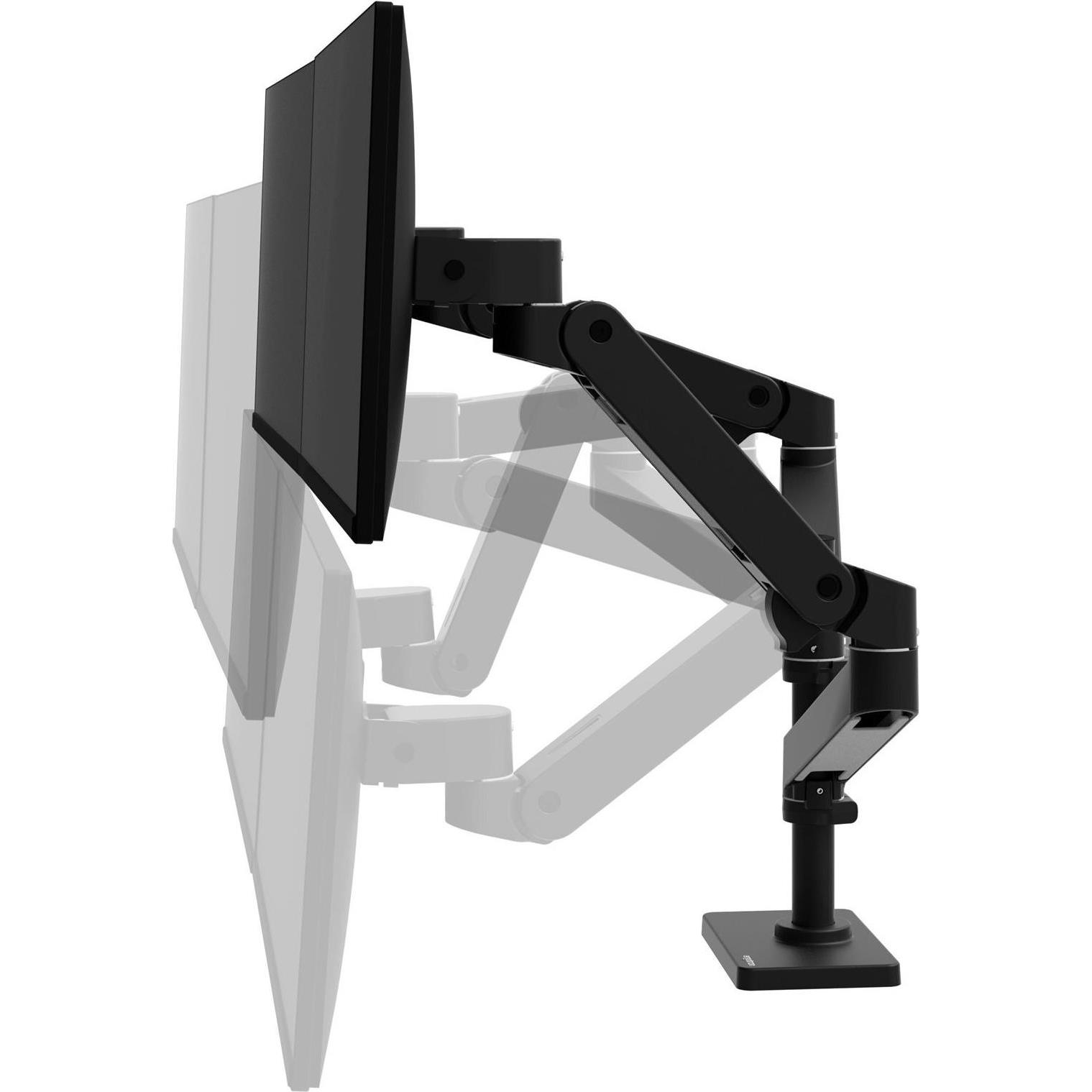 Thumbnail - Ergotron LX PRO ARM DUAL DISPLAY STACKING black (Tisch, 27.01"), Monitor Halterung, Schwarz