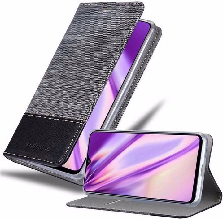Produktbild Cadorabo Book Jeans Optik Cover (Vivo Y91 C)