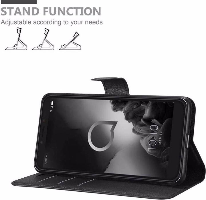 Actual product image Cadorabo Book with stand function cover (Alcatel 1C (2019))