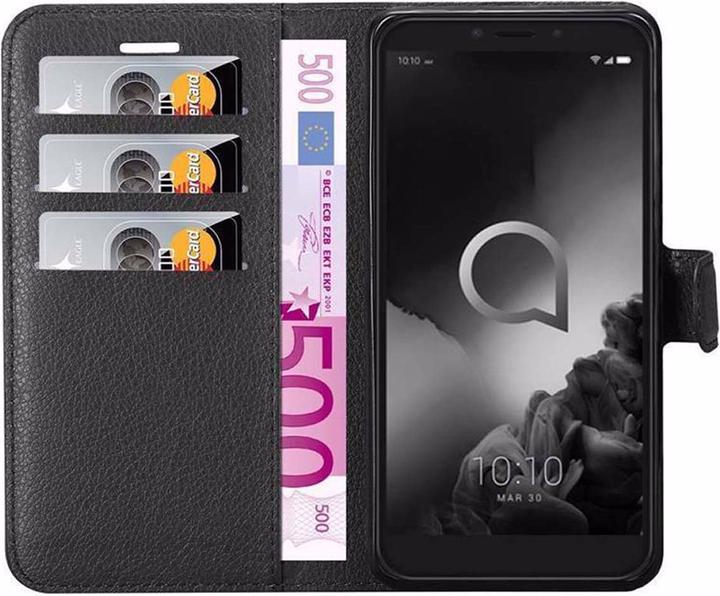 Actual product image Cadorabo Book with stand function cover (Alcatel 1C (2019))