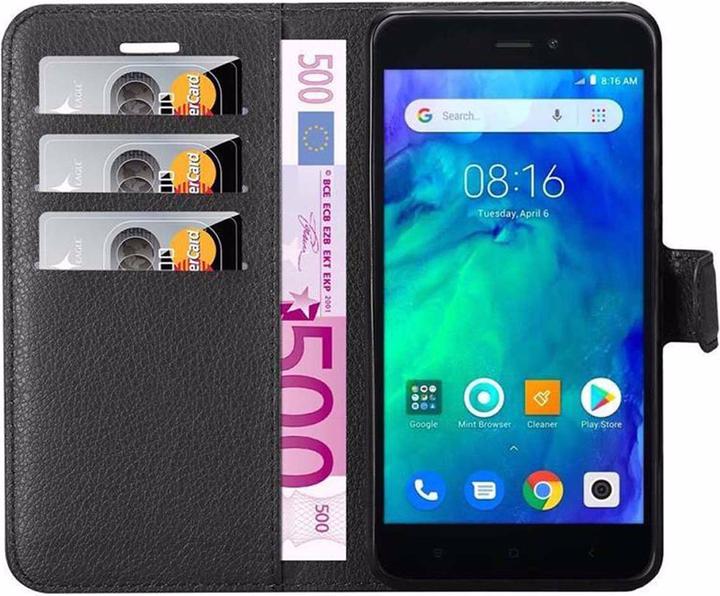 Actual product image Cadorabo Book with stand function cover (Xiaomi Redmi Go)