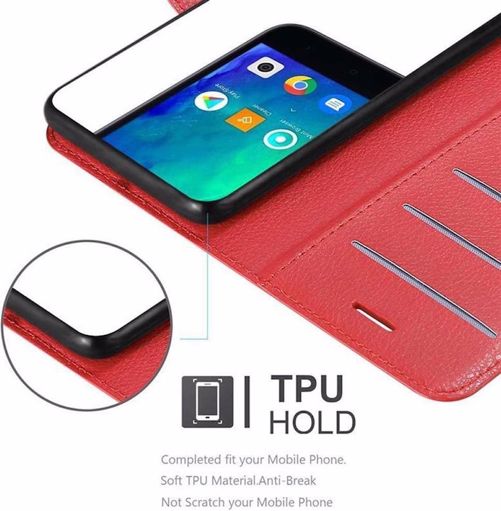 Produktbild Cadorabo Book mit Standfunktion Cover (Xiaomi Redmi Go)