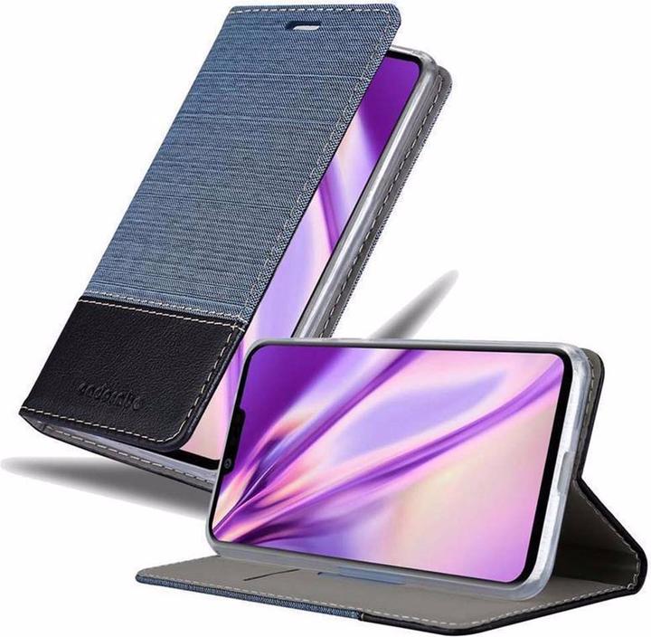 Image du produit Cadorabo Couverture look jeans Book (LG G8)