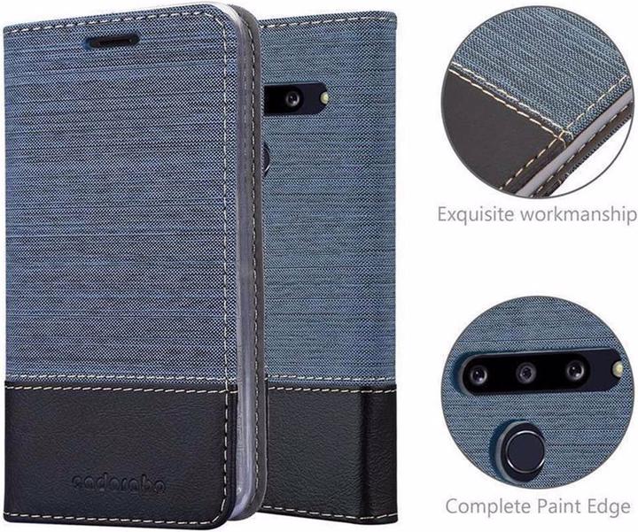 Image du produit Cadorabo Couverture look jeans Book (LG G8)