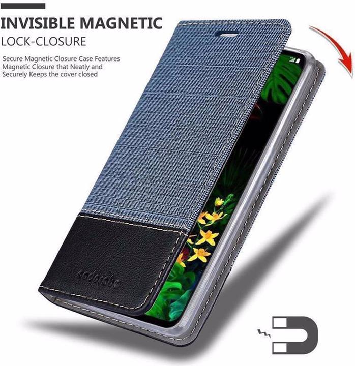 Image du produit Cadorabo Couverture look jeans Book (LG G8)