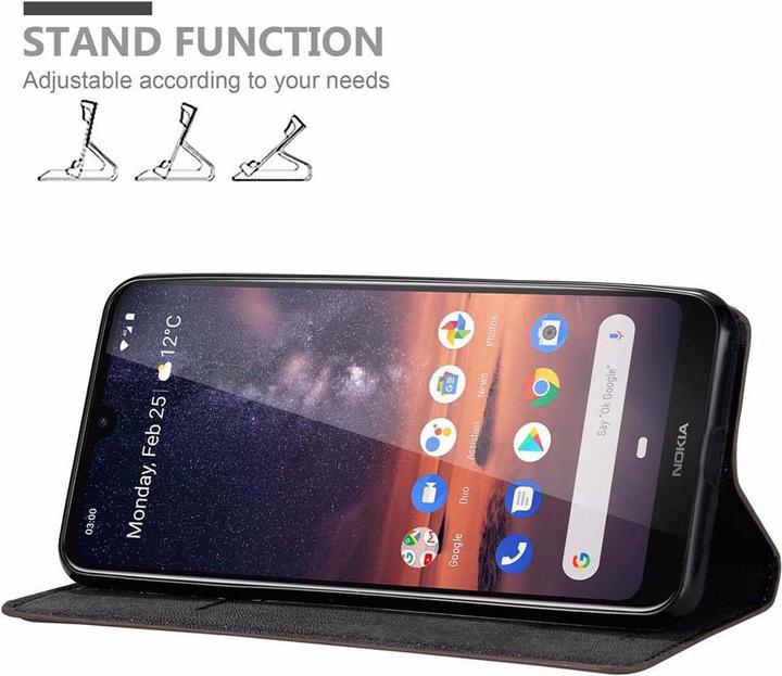 Produktbild Cadorabo Book Invisible Magnet Cover (Nokia 3.2)