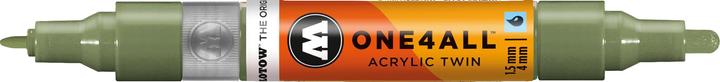 Produktbild Molotow Marqueur pour Maquettes - One4All Twin - Acrylique Amazone Clair - 1,5/4mm - -205 - 15 cm (Amazonas Hell, 4 mm, 1 x)