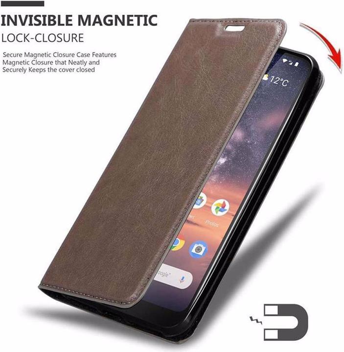 Produktbild Cadorabo Book Invisible Magnet Cover (Nokia 3.2)