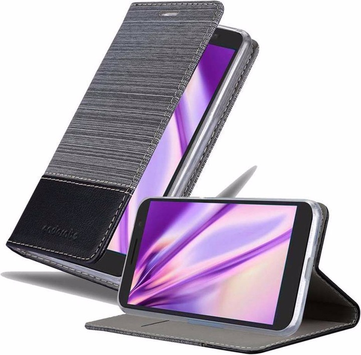 Produktbild Cadorabo Book Jeans Optik Cover (Samsung Galaxy J3 (2018))