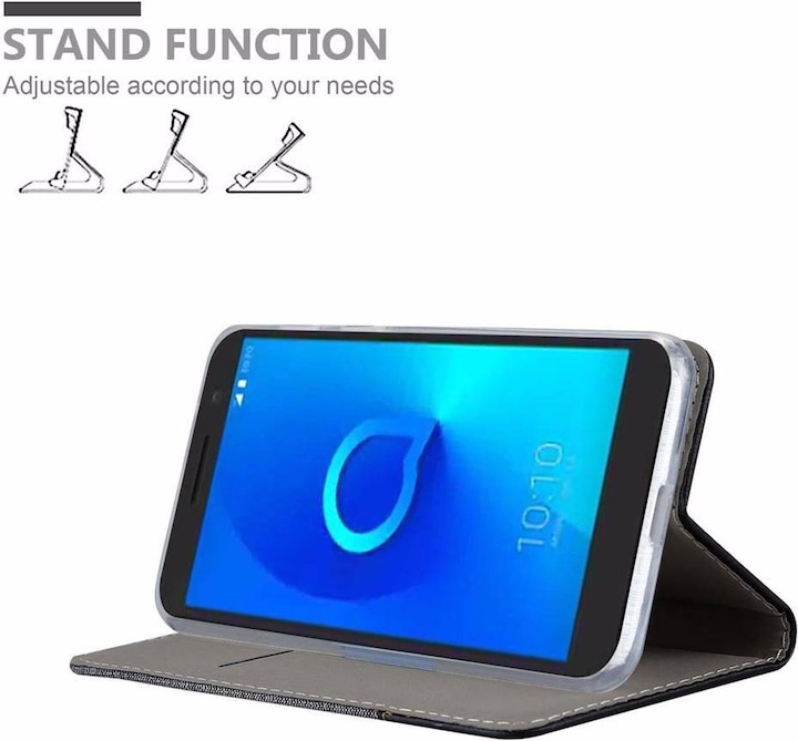 Produktbild Cadorabo Book Jeans Optik Cover (Samsung Galaxy J3 (2018))