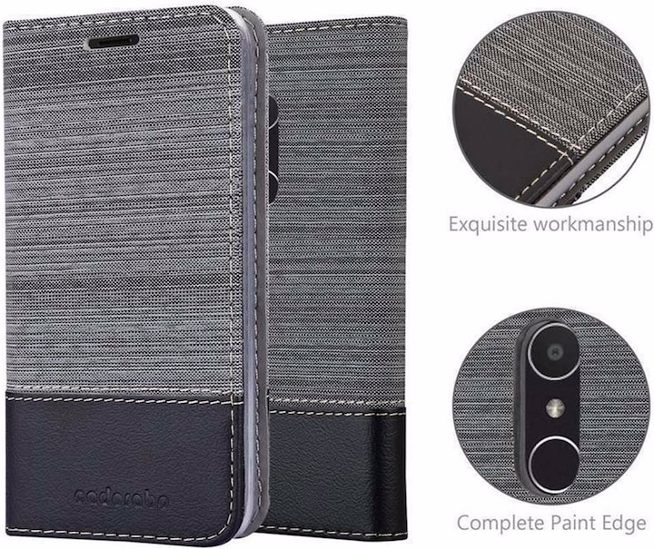 Produktbild Cadorabo Book Jeans Optik Cover (Samsung Galaxy J3 (2018))