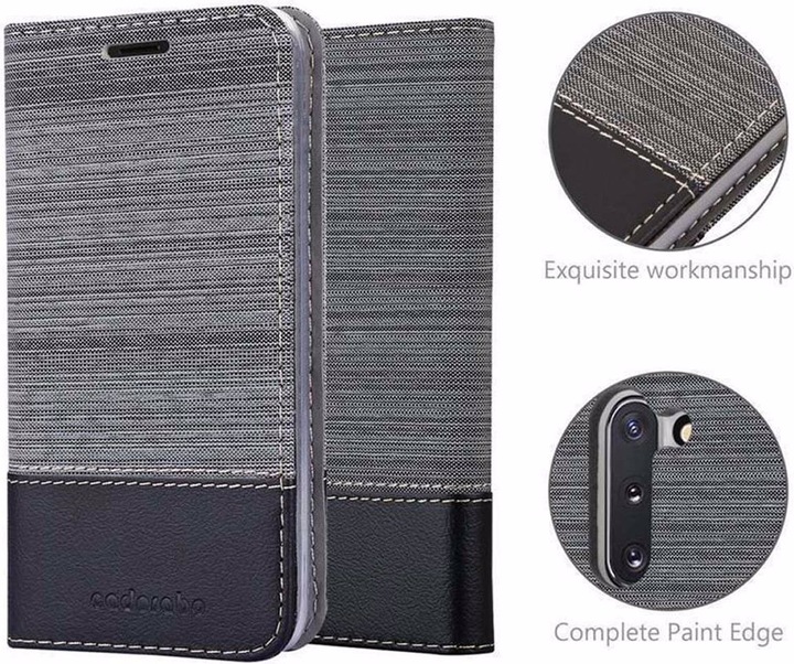Produktbild Cadorabo Book Jeans Optik Cover (Samsung Galaxy Note 10)