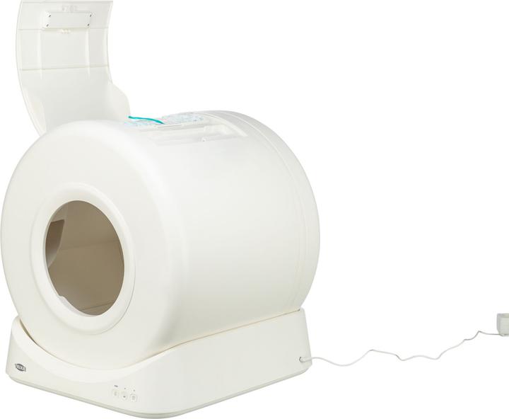 Actual product image Trixie Smarte Katzentoilette, Weiss (Self-cleaning litter tray)