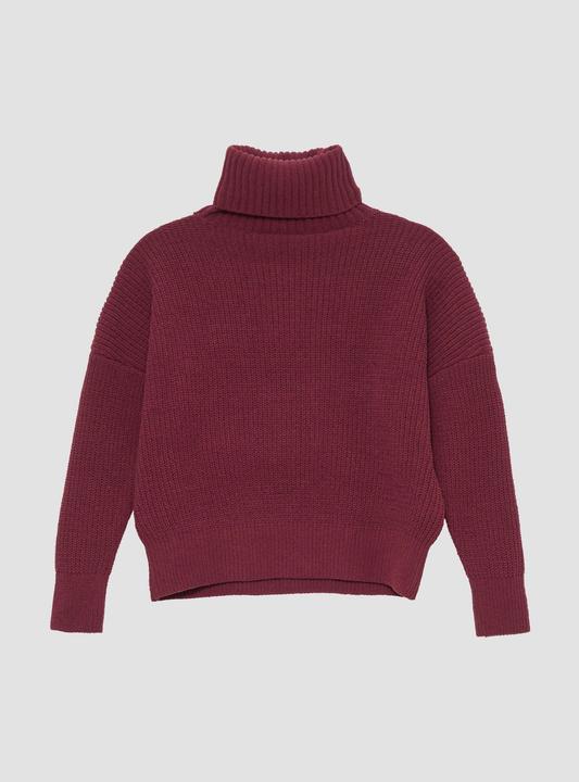 Produktbild S.Oliver Strickpullover Strickpullover mit Rollkragen im Relaxed Fit (170, 176)