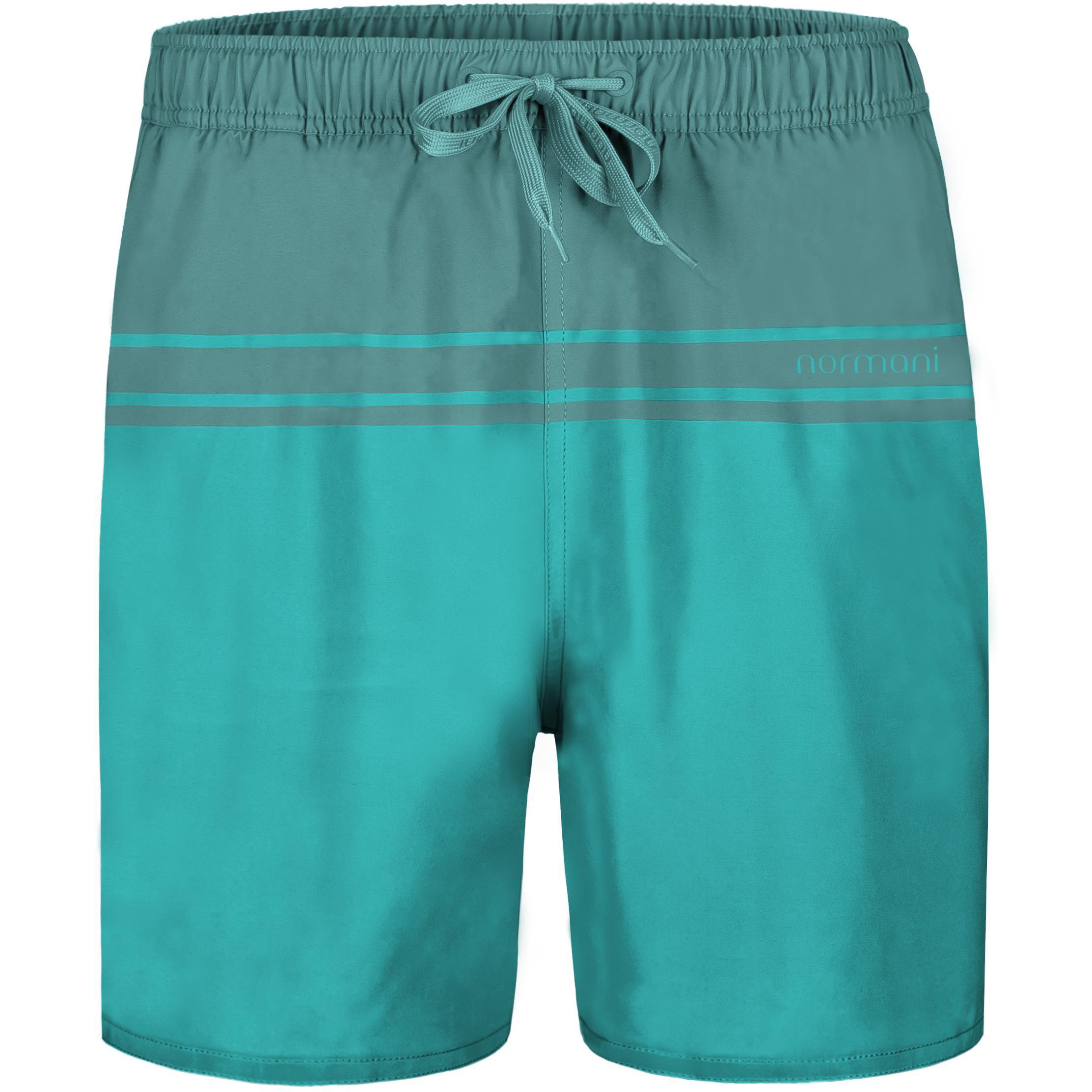 Normani, Herren, Badehose, Herren Badeshort Makaha, Blau, (L)