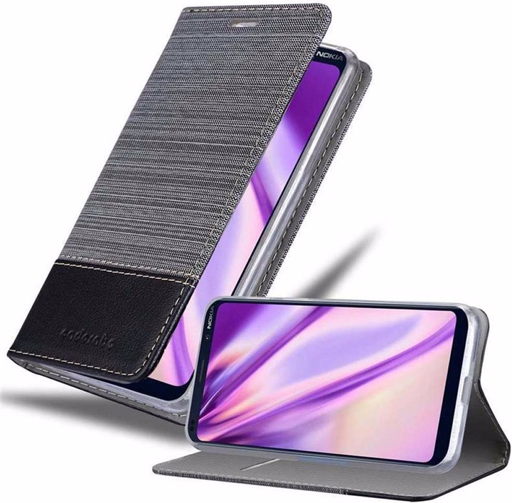 Produktbild Cadorabo Book Jeans Optik Cover (Nokia 9 PureView)