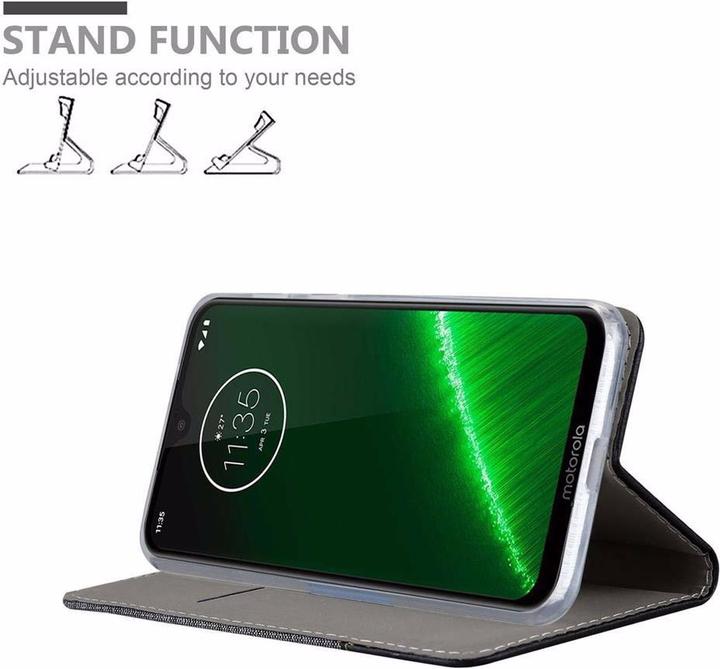 Actual product image Cadorabo Book Jeans Optics Cover (Motorola Moto G7, Motorola Moto G7 Plus)