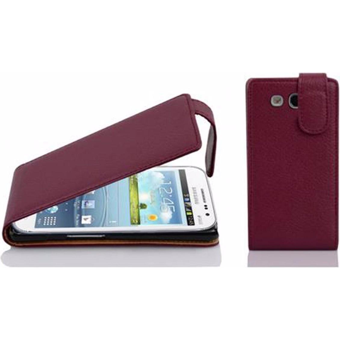 Thumbnail - Cadorabo Flip mit Struktur Cover (Samsung Galaxy Win), Smartphone Hülle, Violett