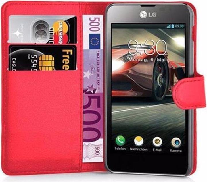 Image du produit Cadorabo Book avec fonction stand Cover (LG Optimus F5, LG Lucid 2)