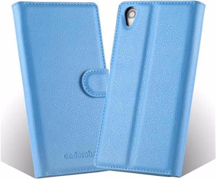 Actual product image Cadorabo Book with stand function cover (Sony Xperia Z1)