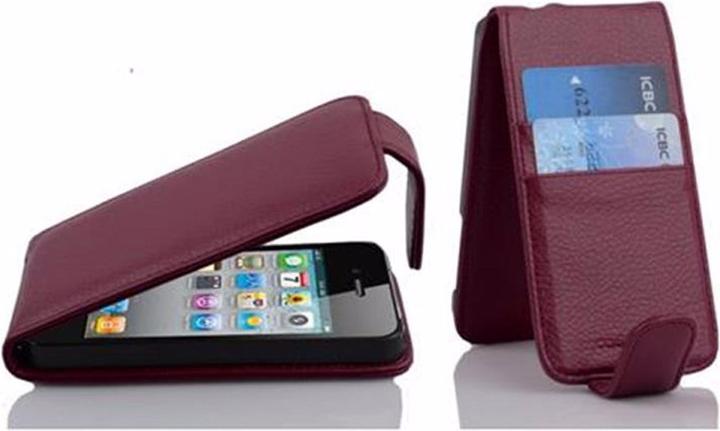 Immagine prodotto Cadorabo Flip con tasca per carte Copertina (Apple iPhone 4s, Apple iPhone 4)