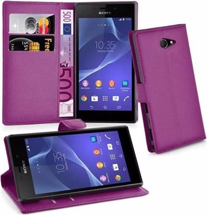 Produktbild Cadorabo Book mit Standfunktion Cover (Sony Xperia M2)