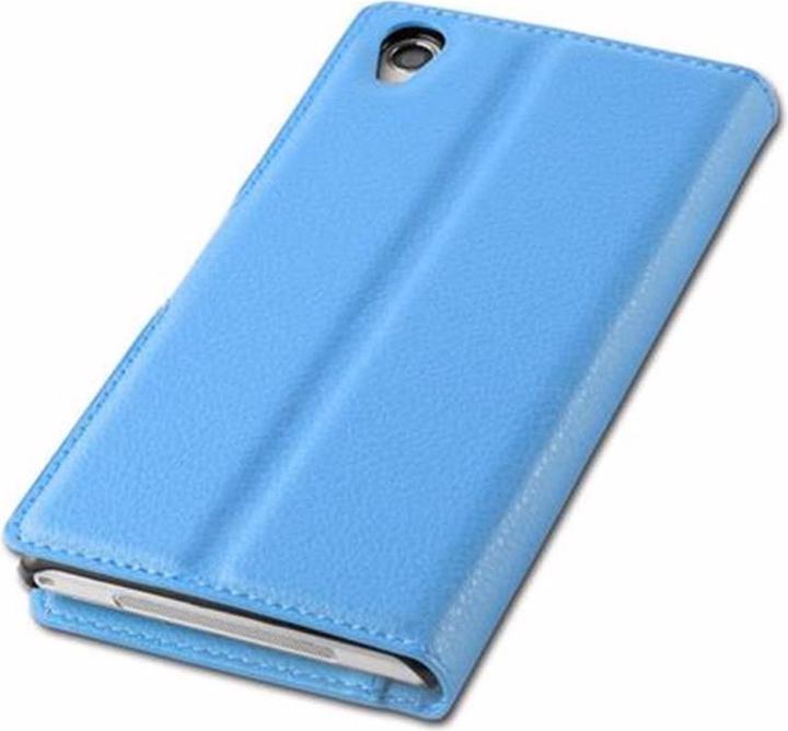 Actual product image Cadorabo Book with stand function cover (Sony Xperia Z1)