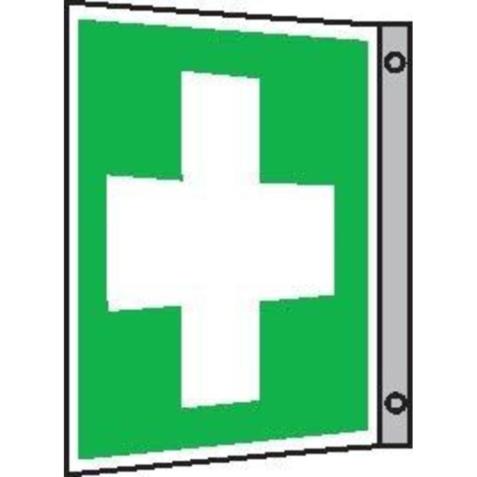 SafetyMarking ErsteHilfeSchild Winkel Erste Hilfe 35x (15.9203)