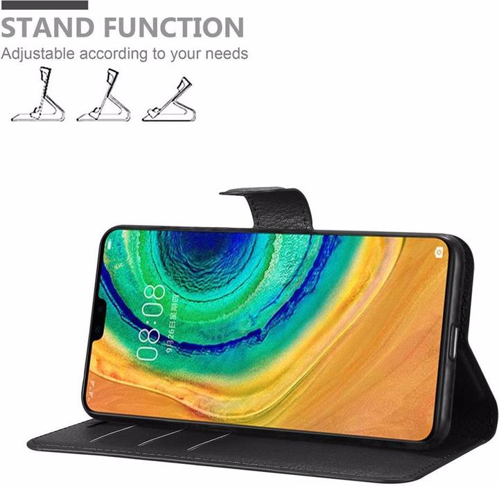 Actual product image Cadorabo Book with stand function cover (Mate 30)