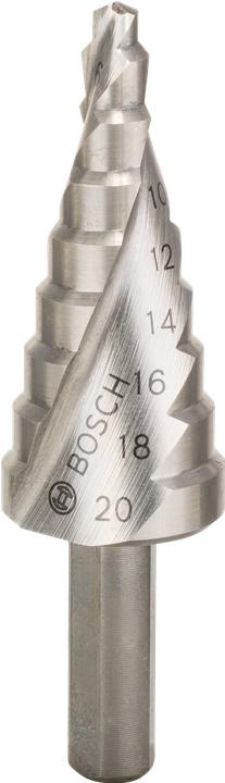 Bosch Zubehör Step drill HSS D= 4.0 - 20.0 mm L= 75 mm (8 mm)