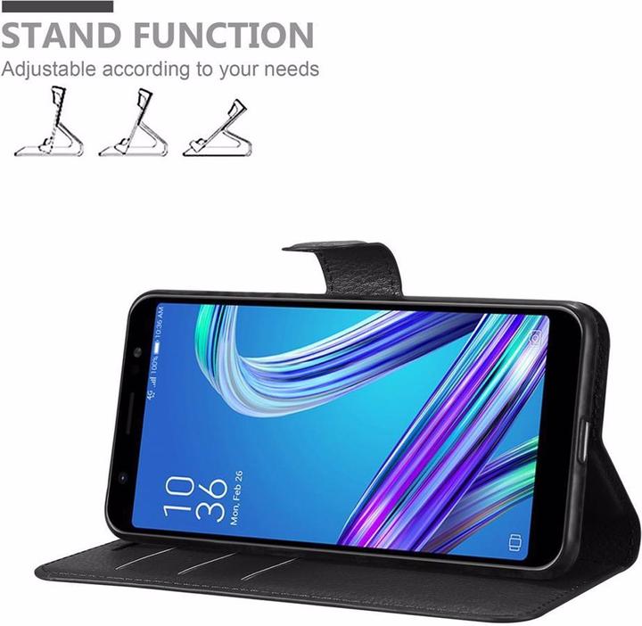 Immagine prodotto Cadorabo Libro con copertina con funzione di stand (Asus Zenfone Max Pro (M1))