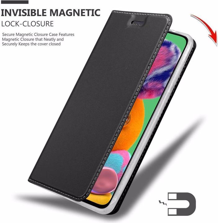 Actual product image Cadorabo Book Classy Style Cover (Samsung Galaxy A90 5G)