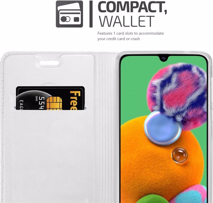 Actual product image Cadorabo Book Classy Style Cover (Samsung Galaxy A90 5G)