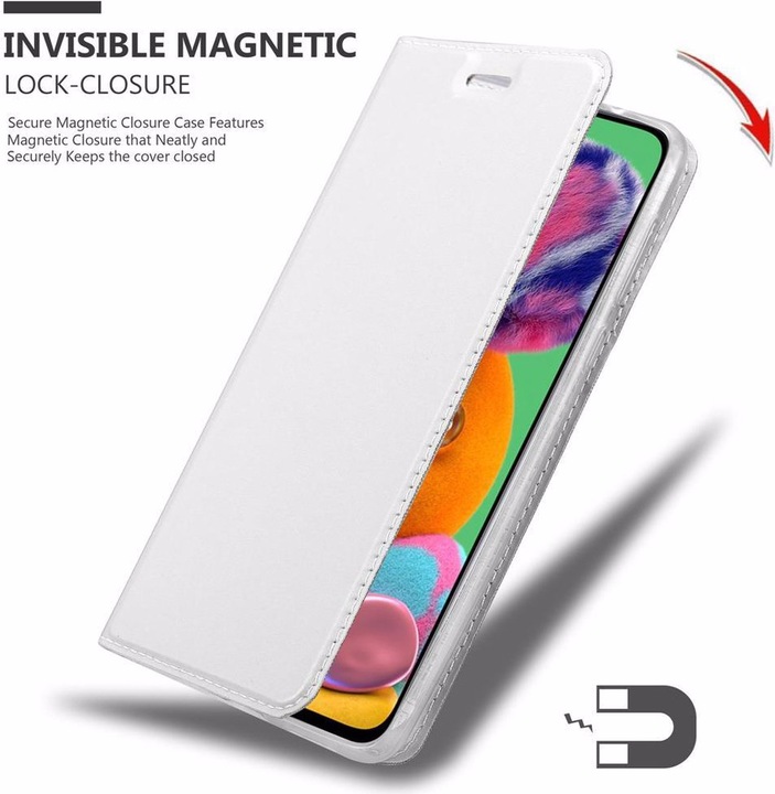 Actual product image Cadorabo Book Classy Style Cover (Samsung Galaxy A90 5G)