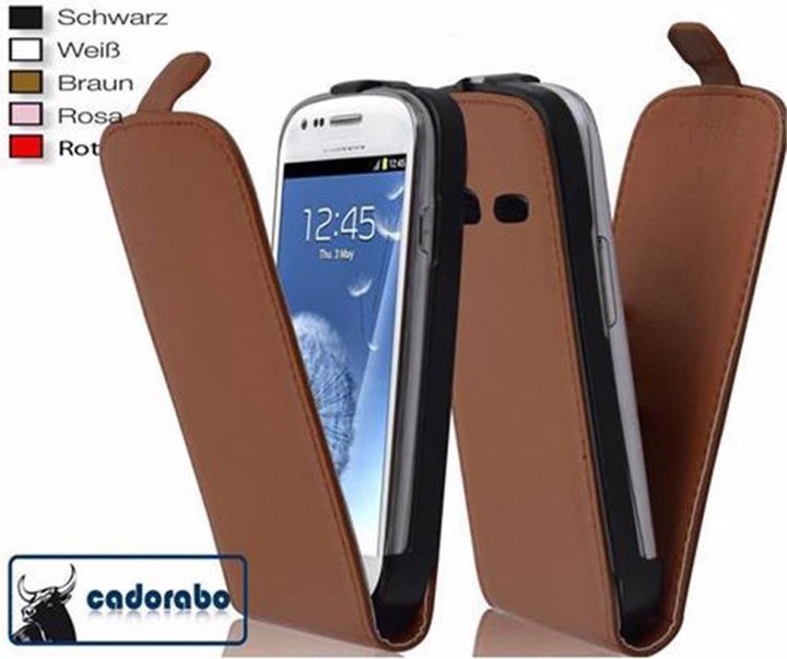 Actual product image Cadorabo Flip Smooth Cover (Samsung Galaxy S3, Samsung Galaxy S3 Neo)