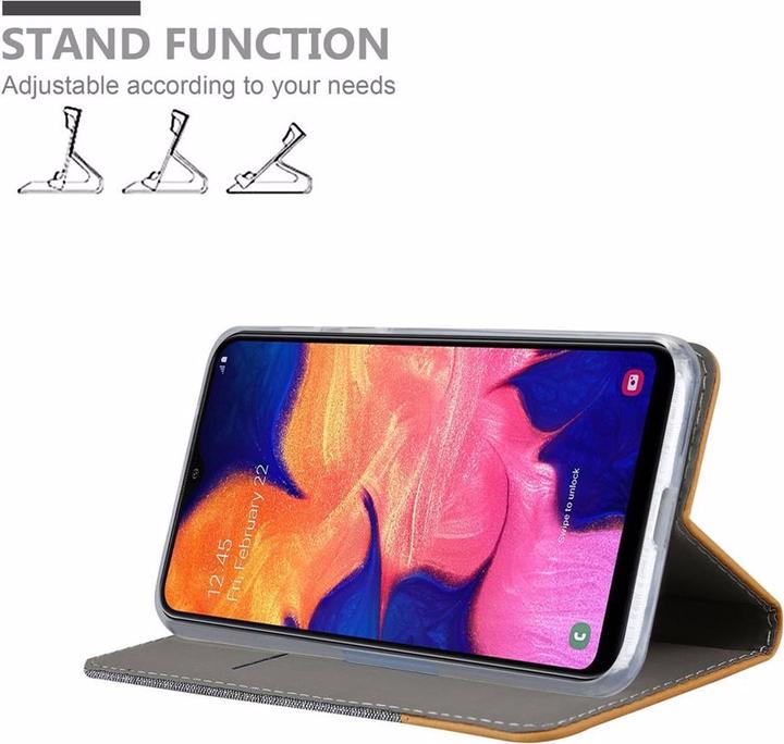 Image du produit Cadorabo Couverture look jeans Book (Samsung Galaxy A10, Samsung Galaxy M10)