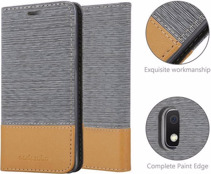 Produktbild Cadorabo Book Jeans Optik Cover (Samsung Galaxy A10, Samsung Galaxy M10)