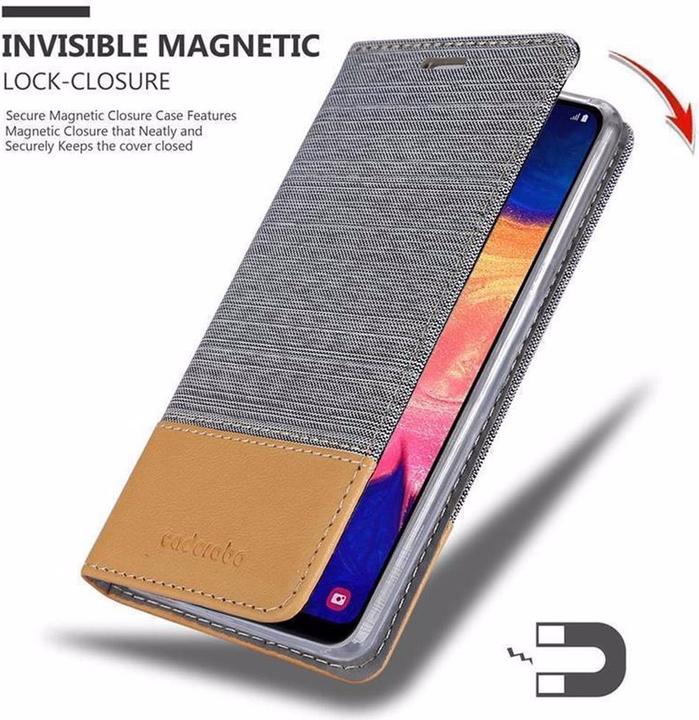 Image du produit Cadorabo Couverture look jeans Book (Samsung Galaxy A10, Samsung Galaxy M10)