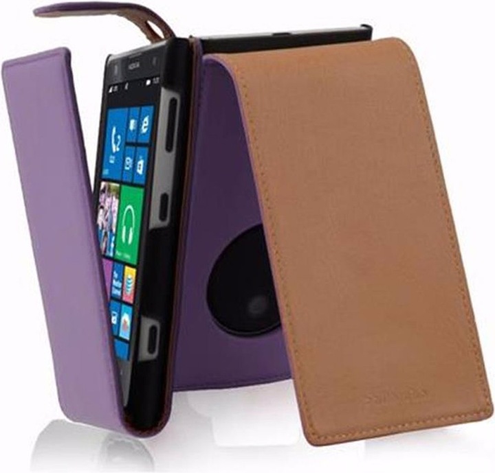 Actual product image Cadorabo Flip Smooth Cover (Nokia Lumia 1020)