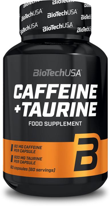 Immagine prodotto Biotech USA Caffeine Taurine (60 Pezzo/i, Pillole, 70 g)