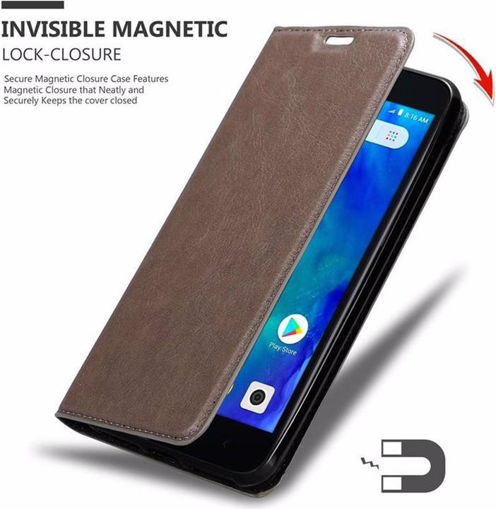 Actual product image Cadorabo Book Invisible Magnet Cover (Xiaomi Redmi Go)