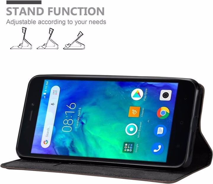 Actual product image Cadorabo Book Invisible Magnet Cover (Xiaomi Redmi Go)
