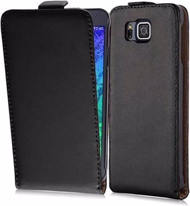 Produktbild Cadorabo Flip Glatt Cover (Samsung Galaxy Alpha)