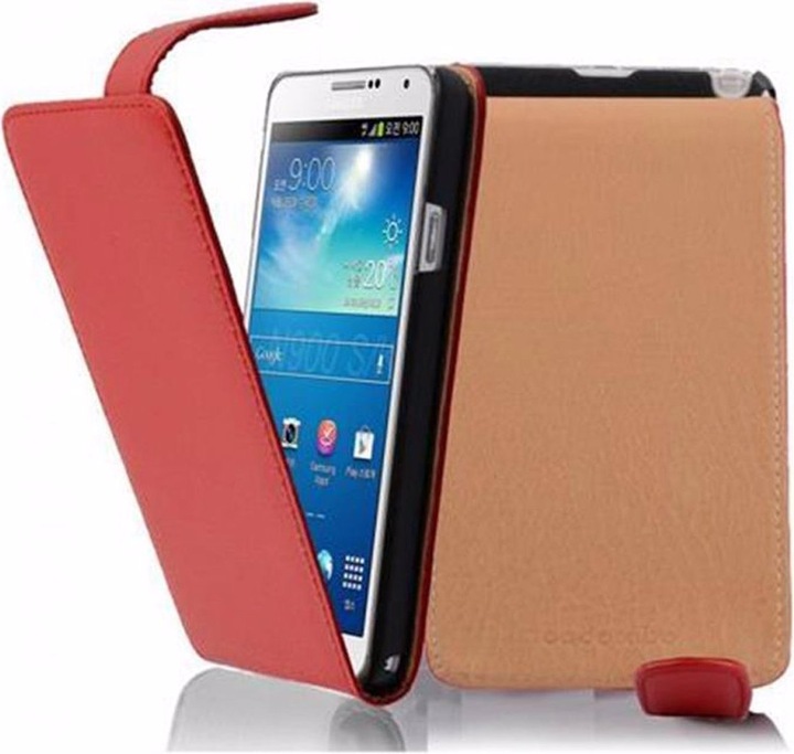 Produktbild Cadorabo Flip mit Struktur Cover (Samsung Galaxy Note 3)