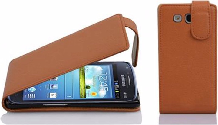 Produktbild Cadorabo Flip mit Struktur Cover (Samsung Galaxy Core, Samsung Galaxy Core Duos)